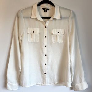 Cream Dress Shirt